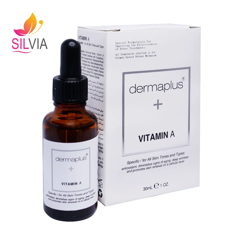 ژل مرطوب کننده حاوی ویتامین A درماپلاس 30 میل