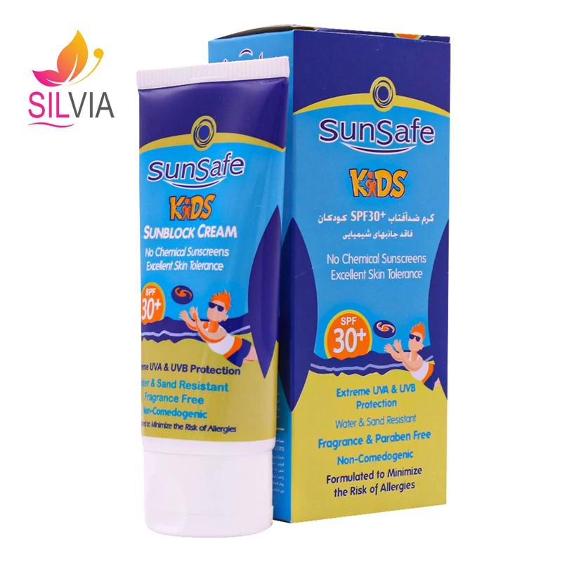 کرم ضد آفتاب کودکان SPF30 سان سیف 50 میل