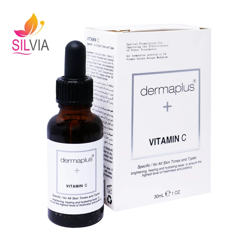 ژل مرطوب کننده حاوی ویتامین C درماپلاس 30 میل