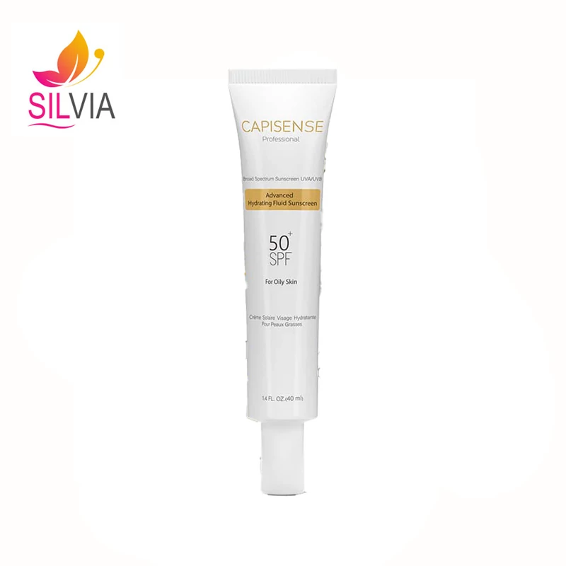 فلوئید ضدآفتاب SPF50 آبرسان صورت پوست چرب کپیسنس 40 میل