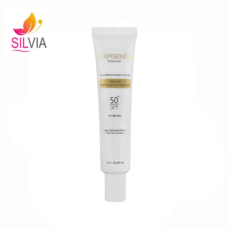 فلوئید ضدآفتاب SPF50 روشن کننده صورت پوست چرب کپیسنس 40 میل