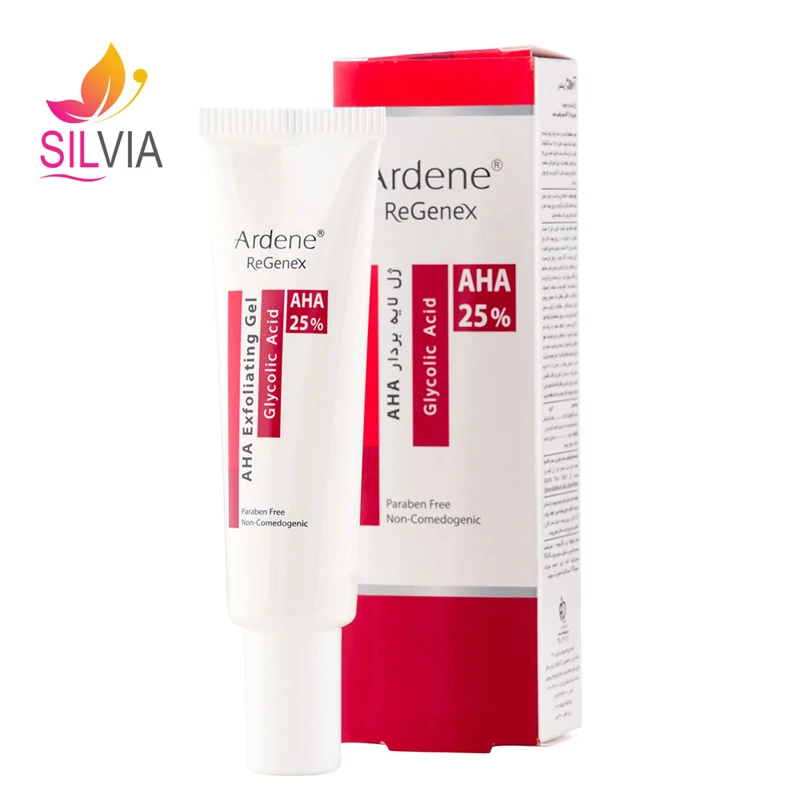 ژل لایه بردار صورت 25% AHA آلفا هیدروکسی اسید ریجنکس آردن 30 میل