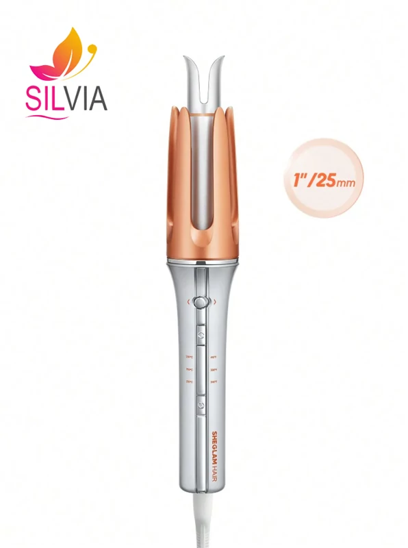 دستگاه کرلی مو اتوماتیک شیگلم سایز 25mm (فر ریز)