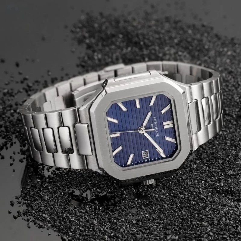 ساعت مچی مردانه پتک فیلیپ Patek Philippe تمام استیل با 5 سال گارانتی