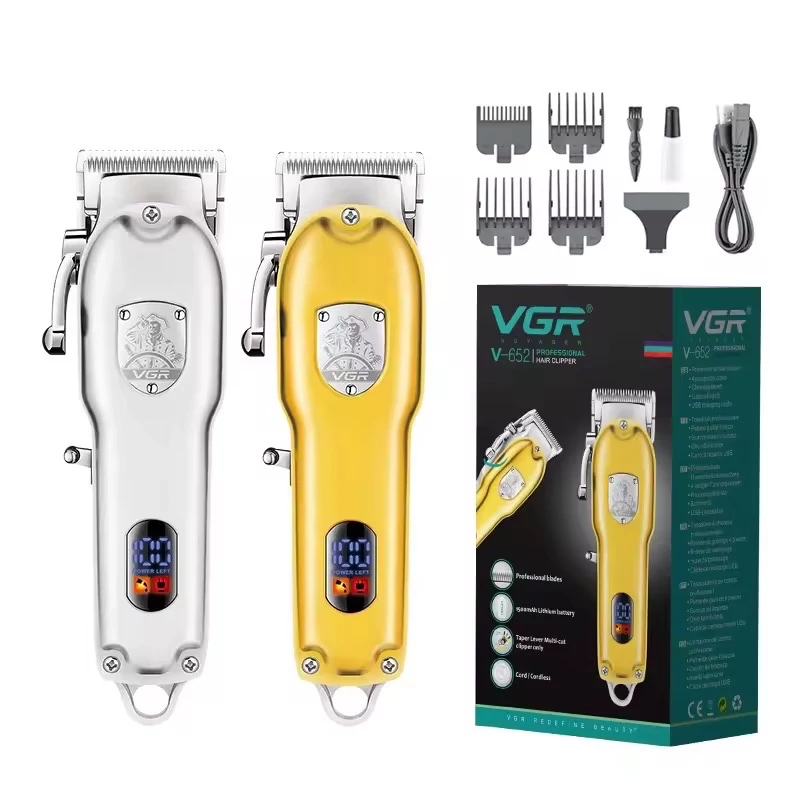 ماشین اصلاح و حجم زن VGR V-652 انتخاب حرفهای برای فید و سایهزنی