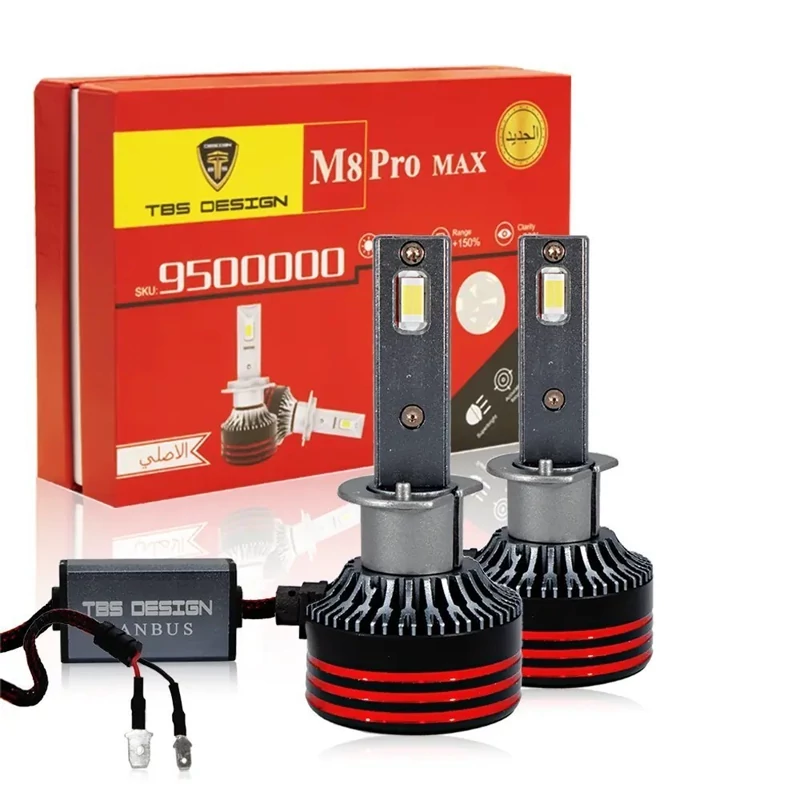 هدلایت توبیز اصلی پایه H1 مدل M8 PROMAX با گارانتی