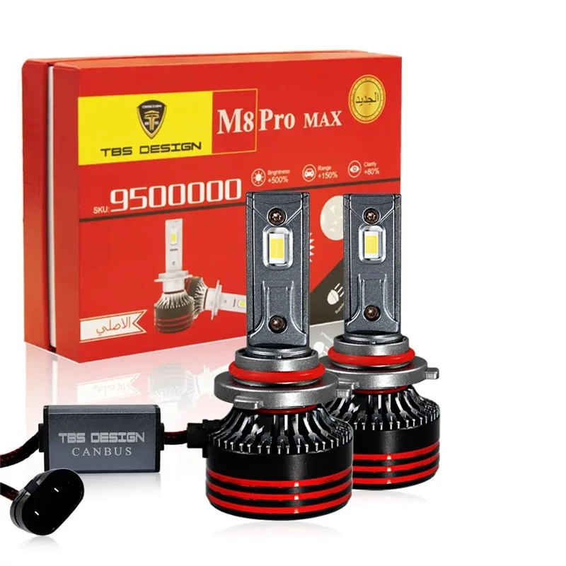 هدلایت توبیز اصلی پایه 9005 مدل M8 PROMAX با گارانتی