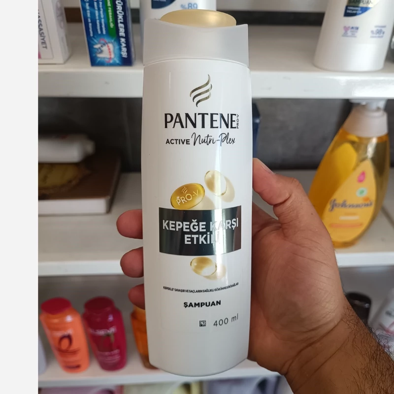 شامپو ضد شوره پنتن pantene مدل pro v برای انواع مو حجم 400 میل