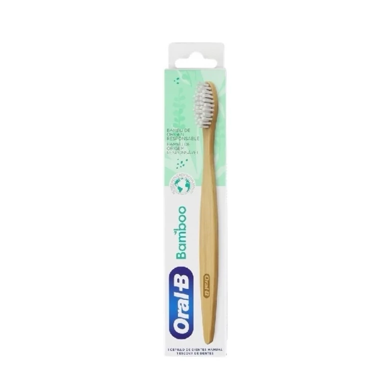 مسواک گیاهی چوب بامبو اورال بی Oral-B