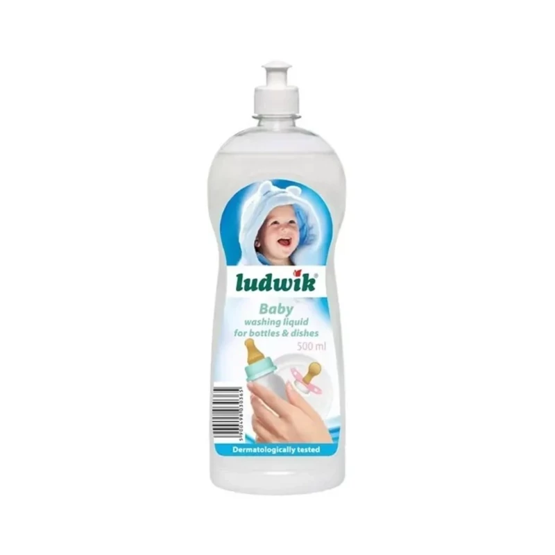 مایع استریل ظروف کودک لودویک Ludwik حجم 500 میل