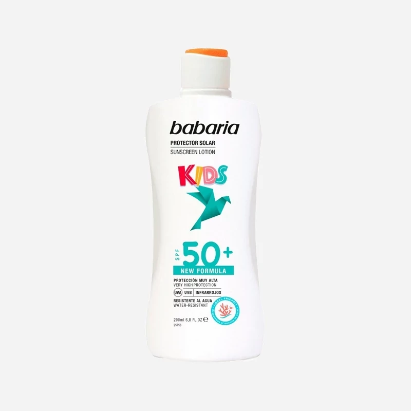 لوسیون ضد آفتاب spf 50 کودک باباریا