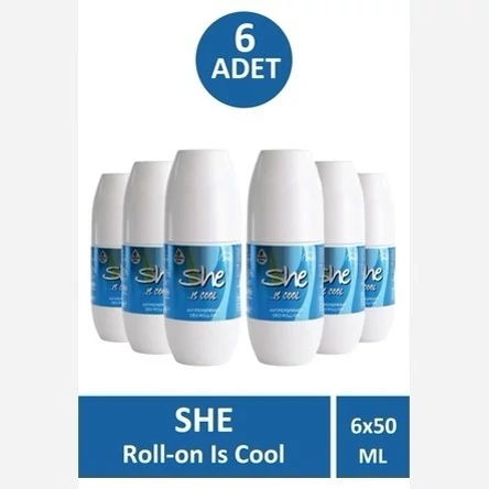 رول دئودورانت ضد تعریق زنانه She Is Cool