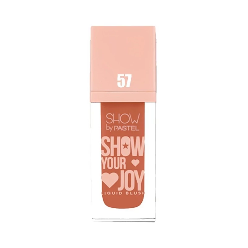 رژگونه مایع پاستل Show your joy شماره 57