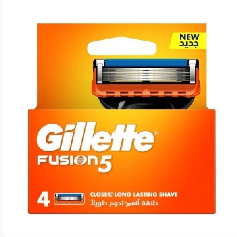 تیغ یدک ژیلت Gillette Fusion5 بسته 4 عددی