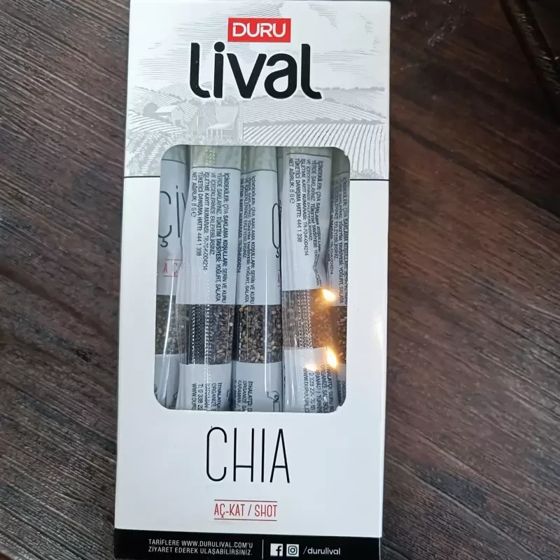 تخمه چیا دورو Duru Lival Chia برای تهیه شربت 80 گرم