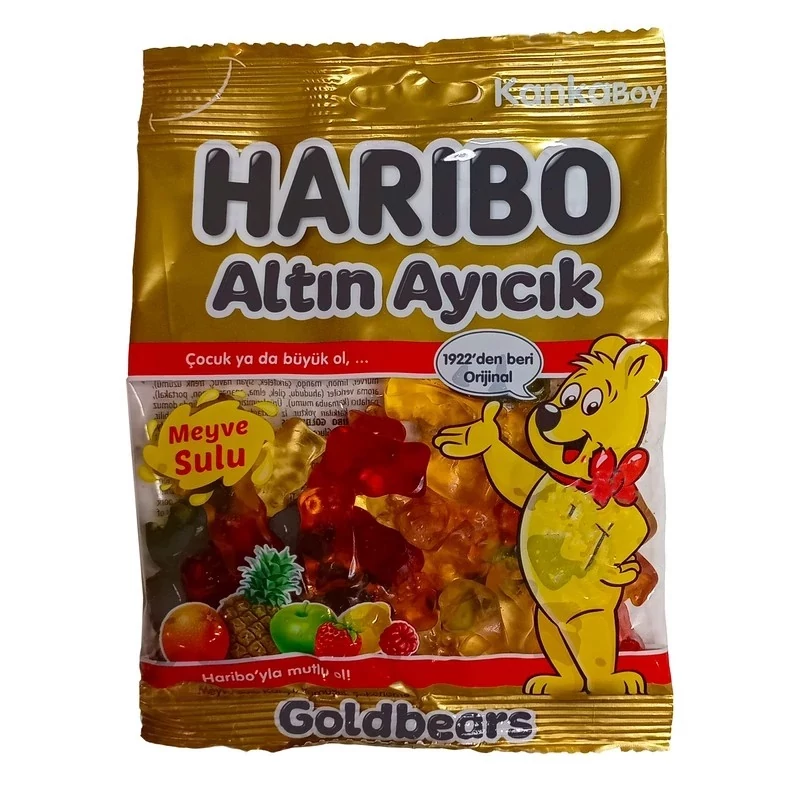 پاستیل هاریبو مدل Golden Bears مقدار 80 گرم