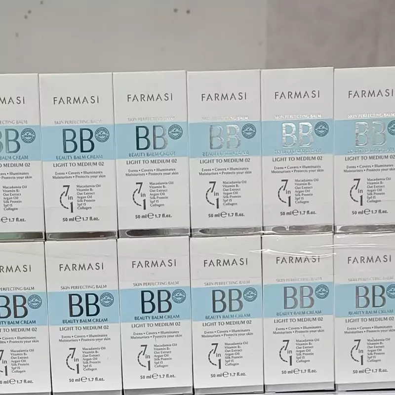 بی بی کرم 7 در 1 فارماسی شماره 01 اصلی ساخت ترکیه Farmasi BB Cream 7in1 Light