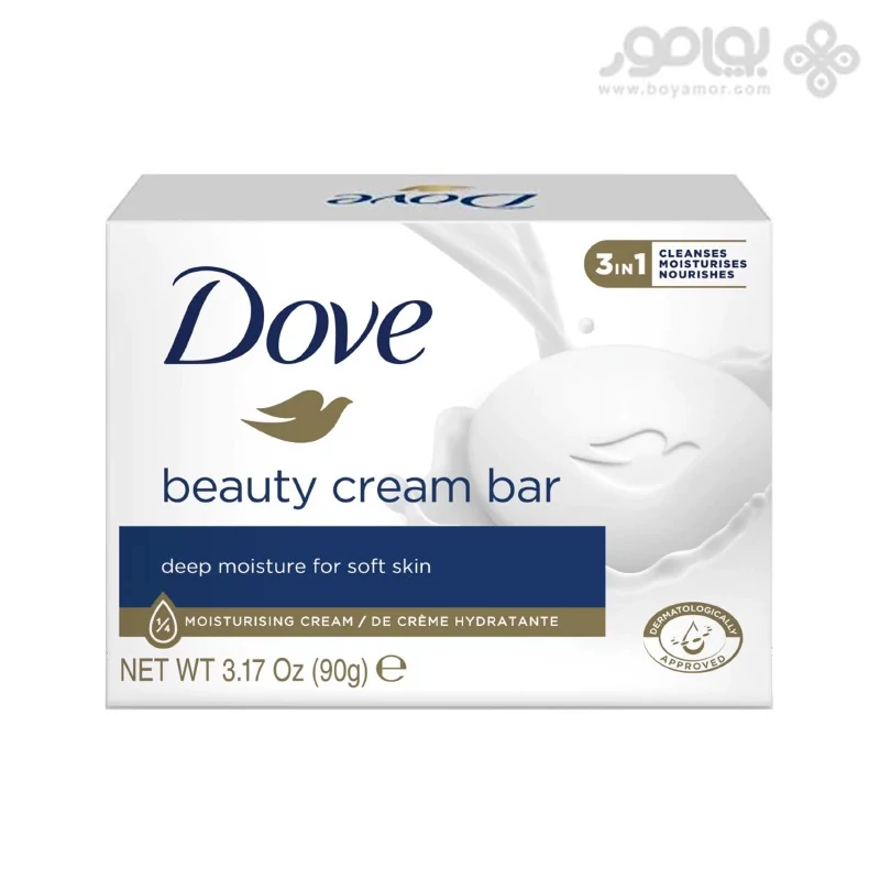 صابون داو مدل BEAUTY CREAM BAR وزن 90 گرم اصل المانی