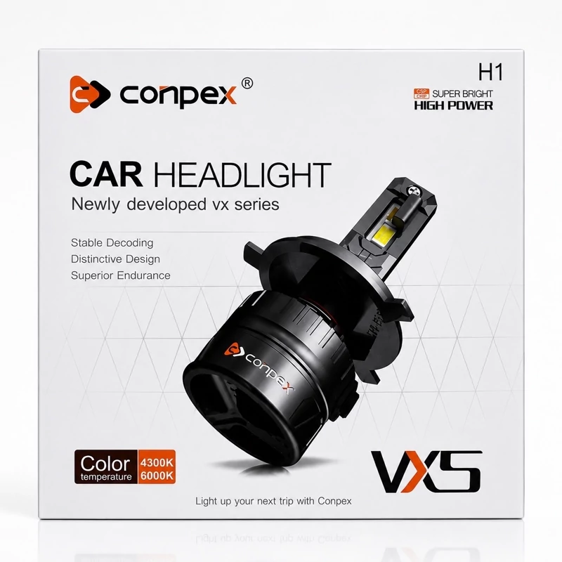 هدلایت CONPEX VX5 پایه H1 آفتابی با گارانتی
