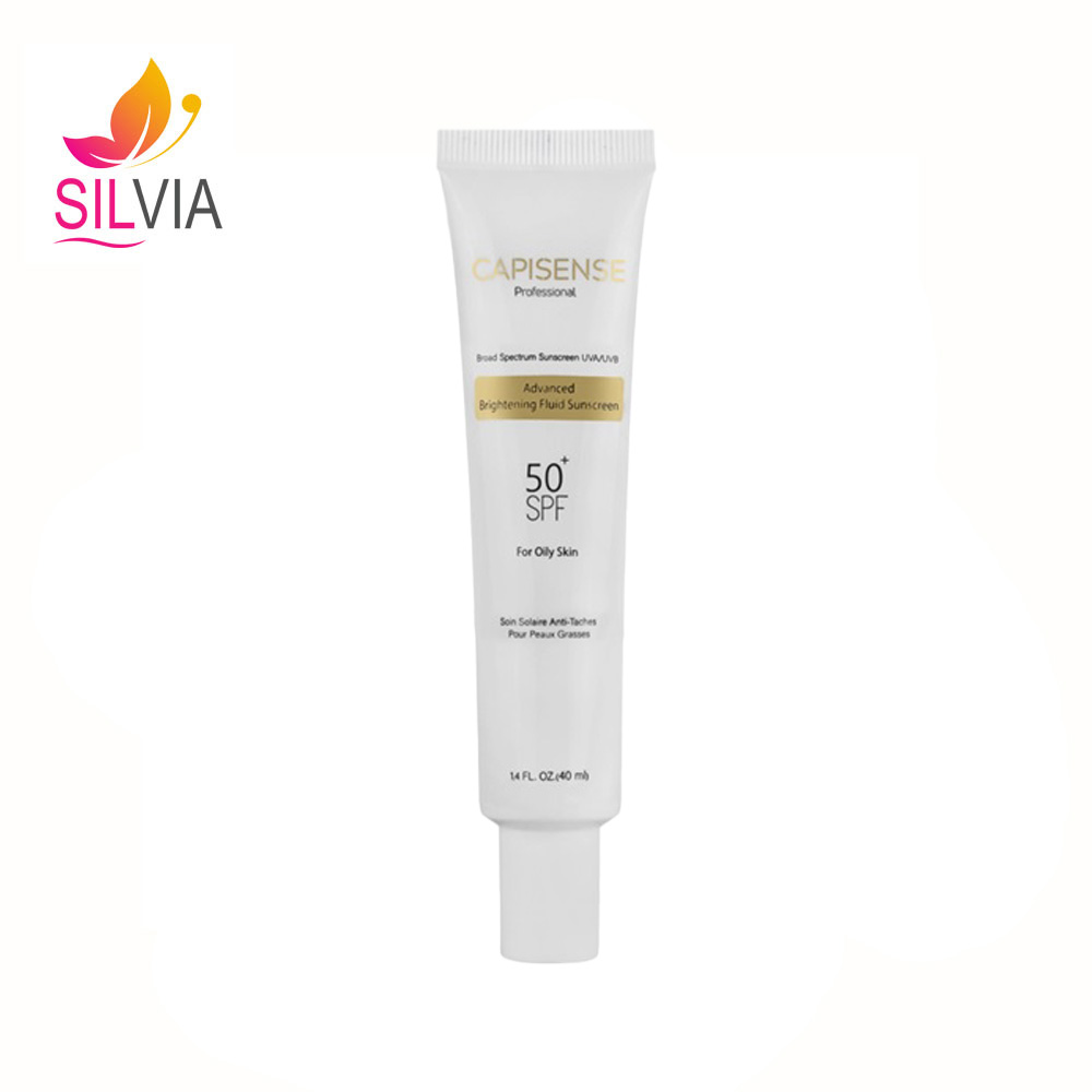 فلوئید ضدآفتاب SPF50 روشن کننده صورت پوست چرب کپیسنس 40 میل