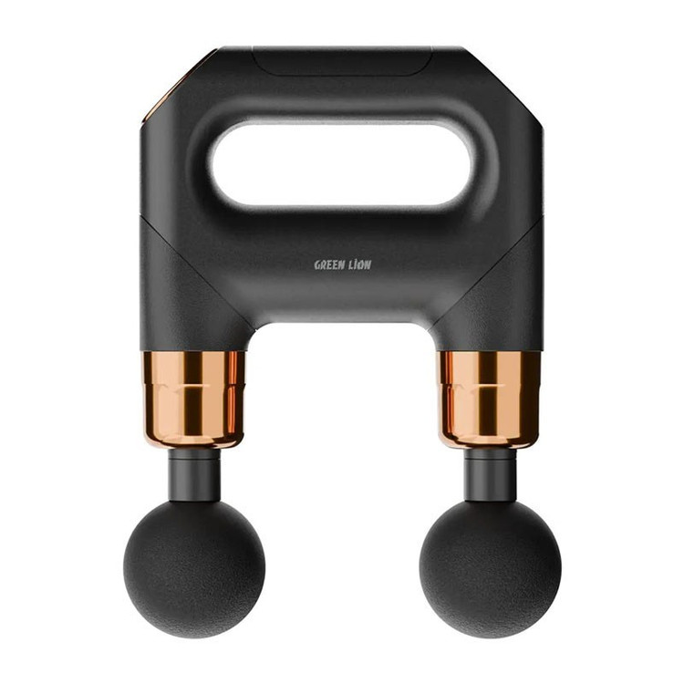 ماساژور دو سر گرین لاین Green Lion Vibe pro Dual head massage gun GNVDUMSGUNBK