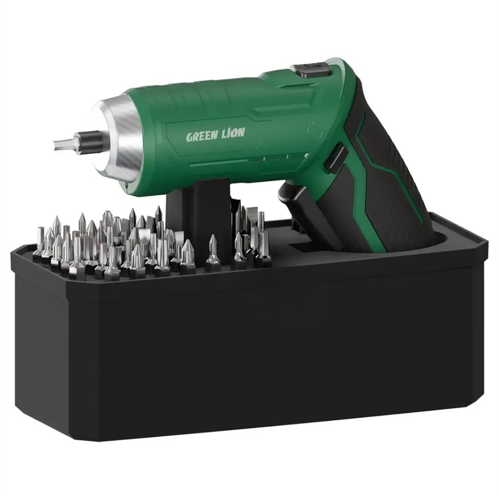پیچ گوشتی شارژی بی سیم گرین لاین Green Lion GSD-54 Cordless Screwdriver GNGSD54CSGN