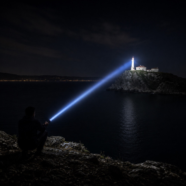 چراغ قوه شارژی گرین لاین Green Lion Ranger Portable LED Torch