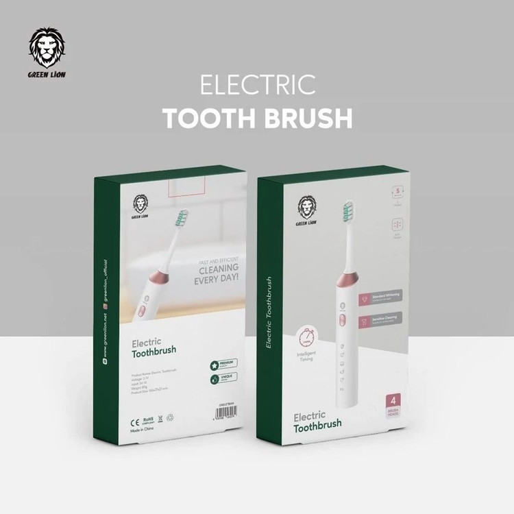 مسواک برقی گرین لاین مدل ELECTRIC TOOTHBRUSH با 4 سری اضافه