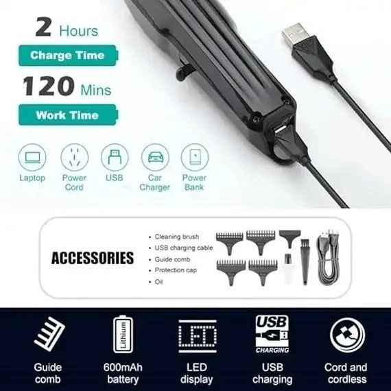 ماشین اصلاح و خط زن VGR V-982 دقت فوقالعاده برای اصلاح حرفهای