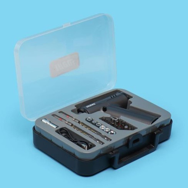 پیچ گوشتی برقی شارژی MDHL مدل MD-8728 ست کامل 29 تکه با باتری 2000 میلیآمپرساعت و شارژ Type-C