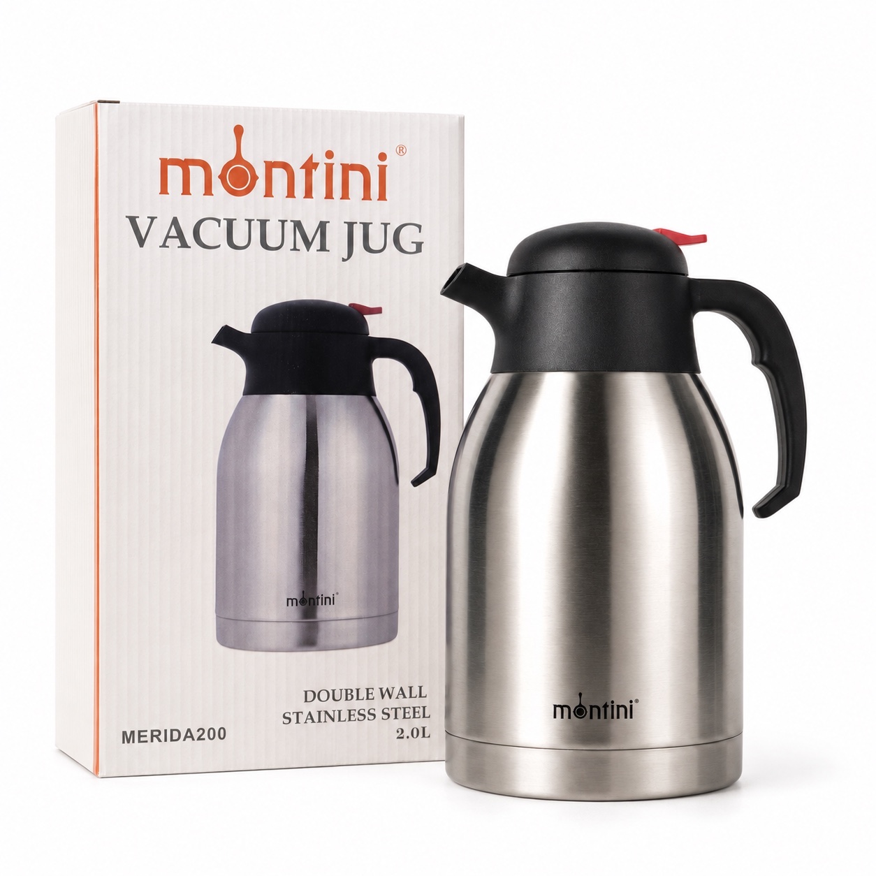 فلاسک استیل 2 لیتری مونتینی مدل MERIDA200 دوجداره