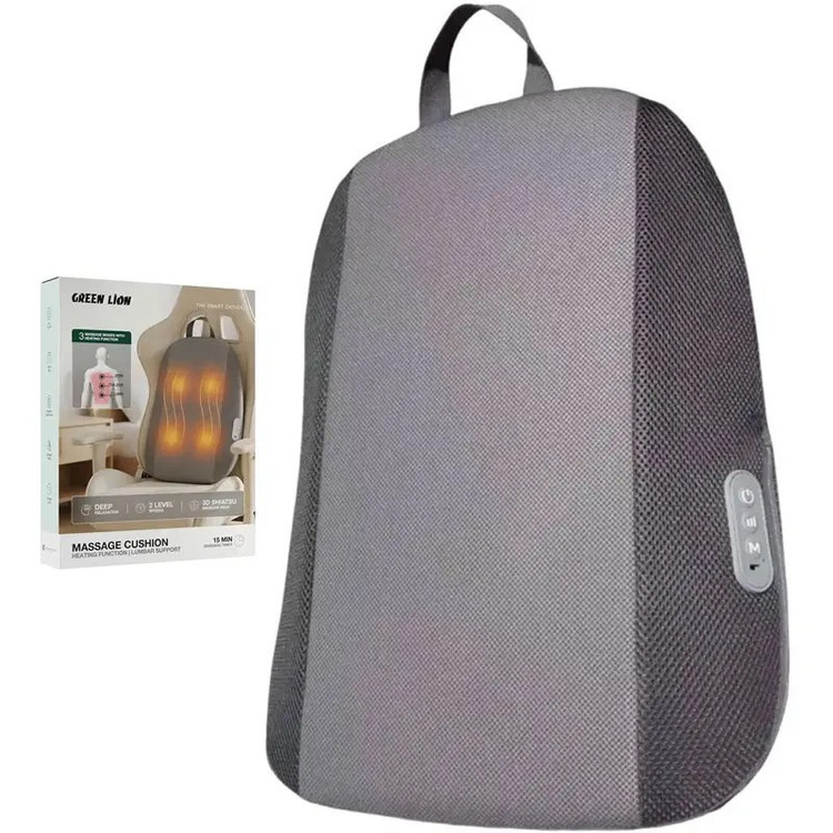 بالش و ماساژور گرین لاین Green Lion Massage Cushion GNMG37CUSHGY