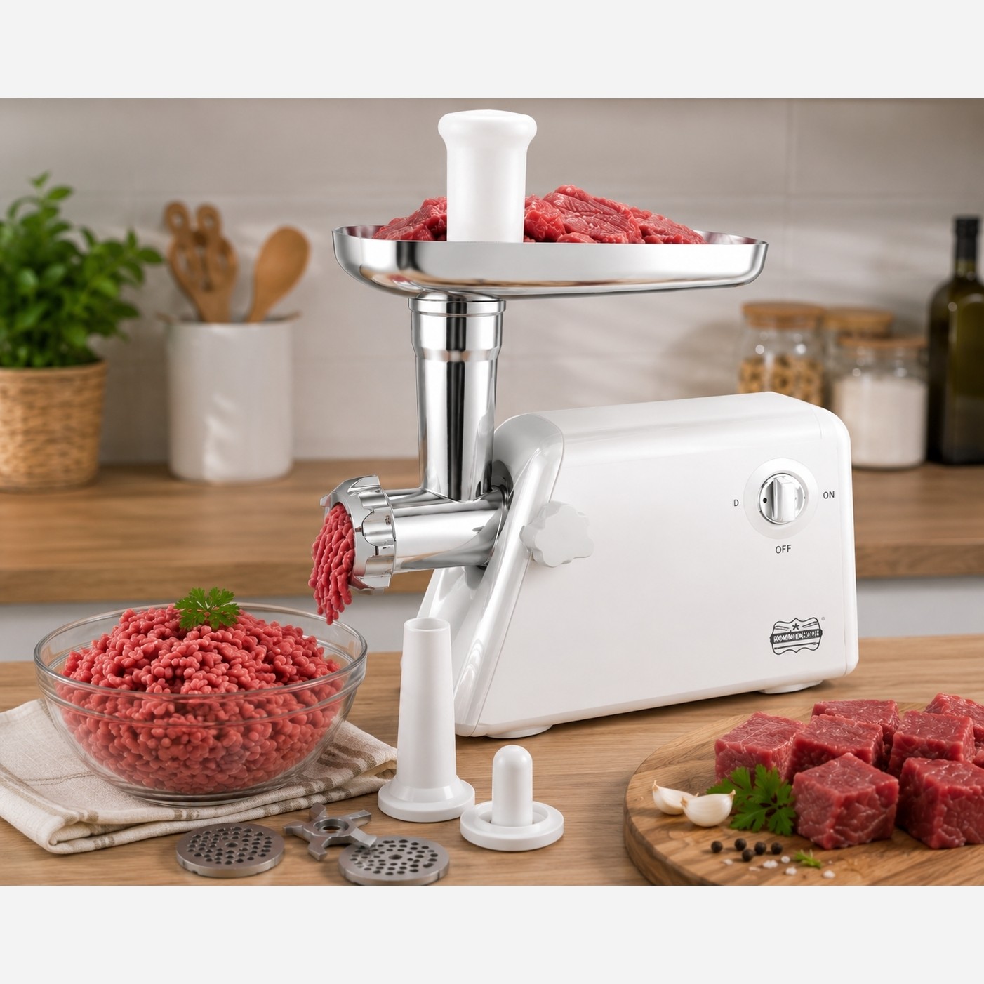 چرخ گوشت رومانتیک هوم (Romantic Home) مدل OGG-38 با 2 سال گارانتی
