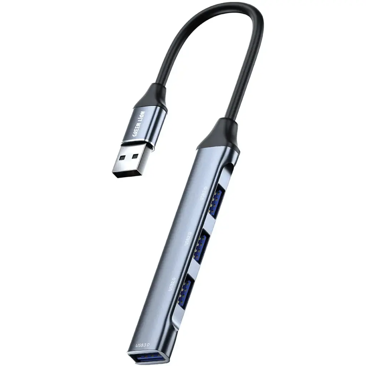 هاب 4 پورت Green Lion USB-C