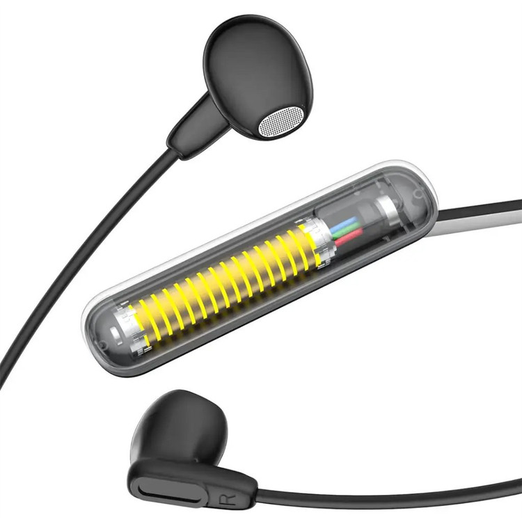 هندزفری دورگردنی مشکی Powerology VOIX ENC Neckband