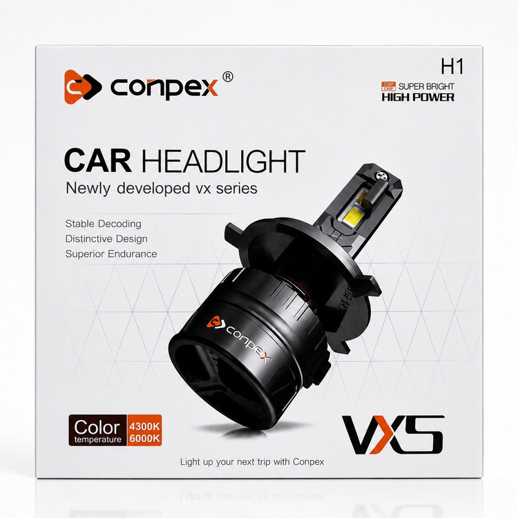 هدلایت CONPEX VX5 پایه H1 نچرال با گارانتی