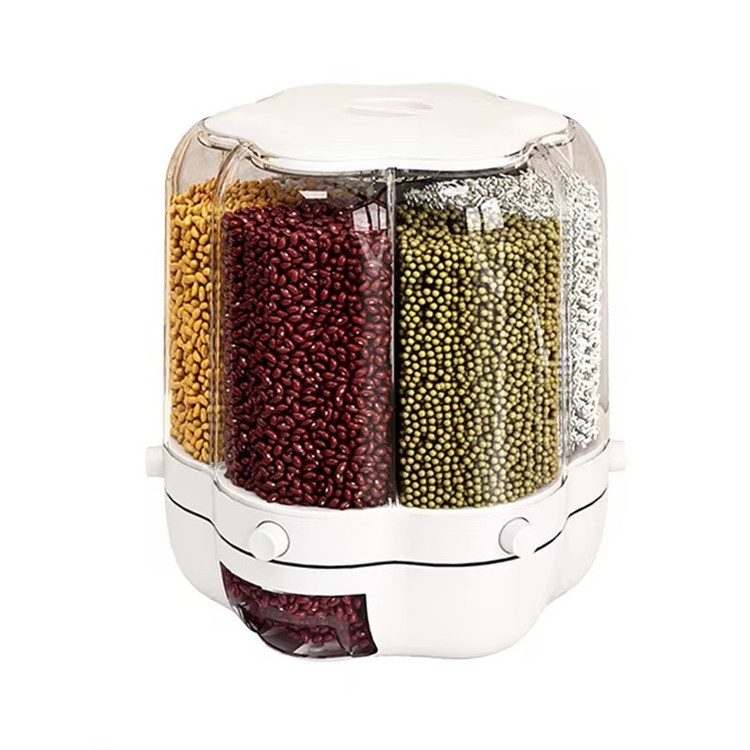 جا حبوباتی چرخشی سایز بزرگ GRAIN با 6 خانه مجزا