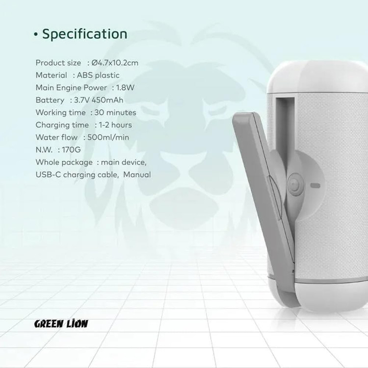 خودشور Green Lion Electric Pocket Bidet
