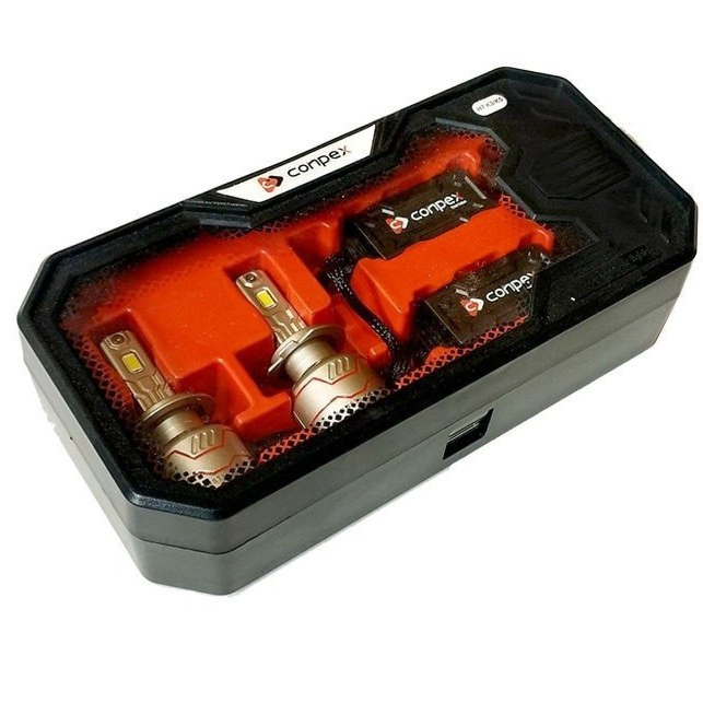 هدلایت Conpex X8 LED پایه H1 با گارانتی 240 وات