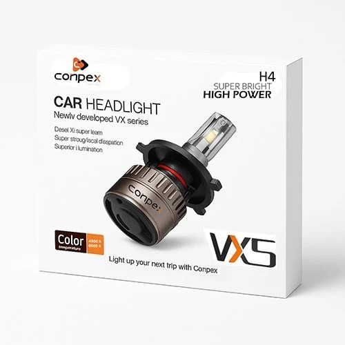 هدلایت دو رنگ CONPEX VX5 پایه H4