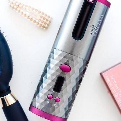 دستگاه کرلی مو شارژی DSP مدل 20133 ، فر مو و استال کردن مو حتی در ماشین