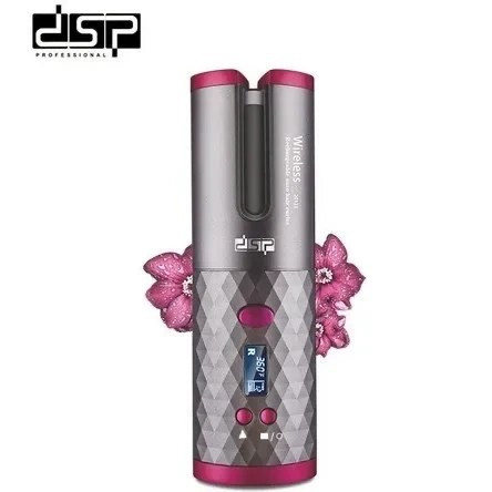 دستگاه کرلی مو شارژی DSP مدل 20133 ، فر مو و استال کردن مو حتی در ماشین