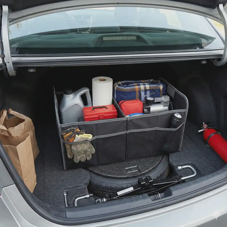 نظم دهنده صندوق عقب خودرو 40 لیتری گرین لاین مدل Green Lion Car Trunk Organizer 40L