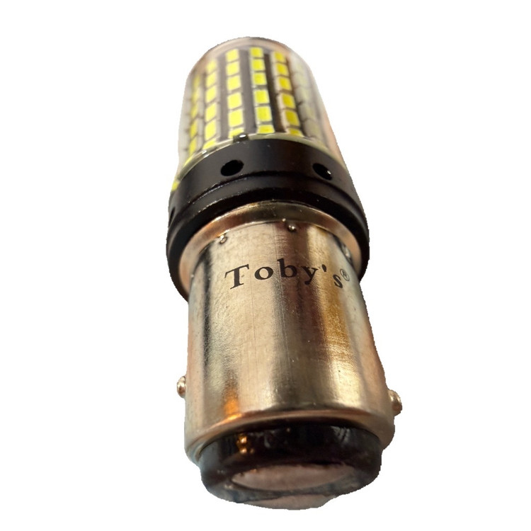 لامپ 144 SMD دو کنتاکت توبیز سفید خار روبرو