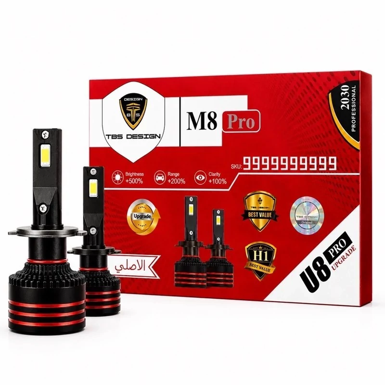 هدلایت توبیز اصلی پایه H1 مدل M8 PRO با گارانتی