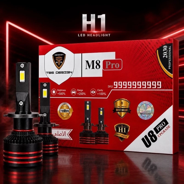 هدلایت توبیز اصلی پایه H1 مدل M8 PRO با گارانتی