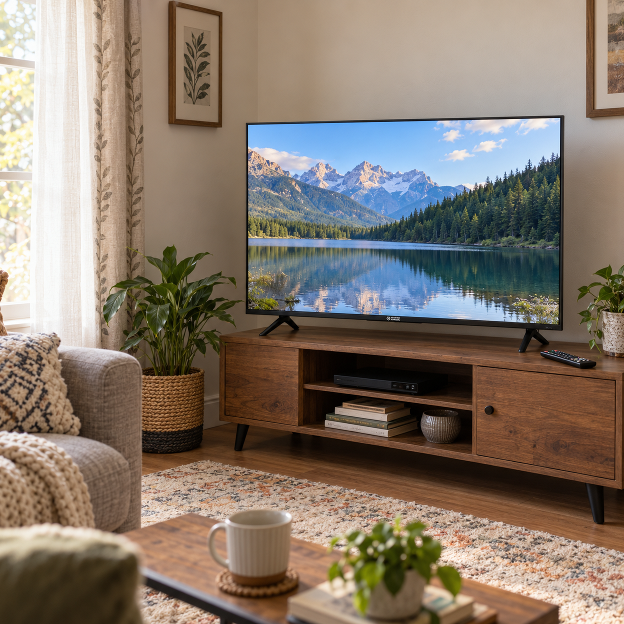 تلویزیون 43 اینچ ال ای دی هوشمند کارونیل مدل LED43HD380