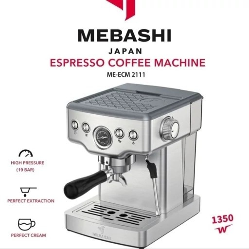 دستگاه اسپرسو ساز مباشی مدل MEBASHI 2111