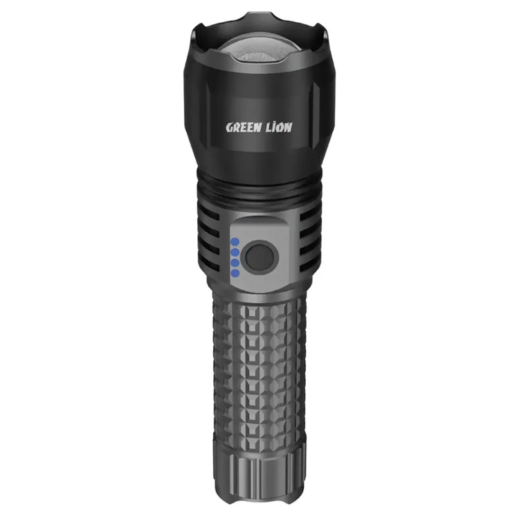 چراغ قوه شارژی گرین لاین Green Lion مدل Hunter GL-FL11 برد 600 متر