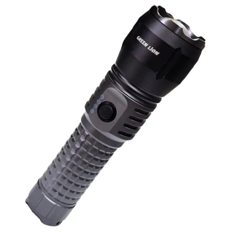 چراغ قوه شارژی گرین لاین Green Lion مدل Hunter GL-FL11 برد 600 متر